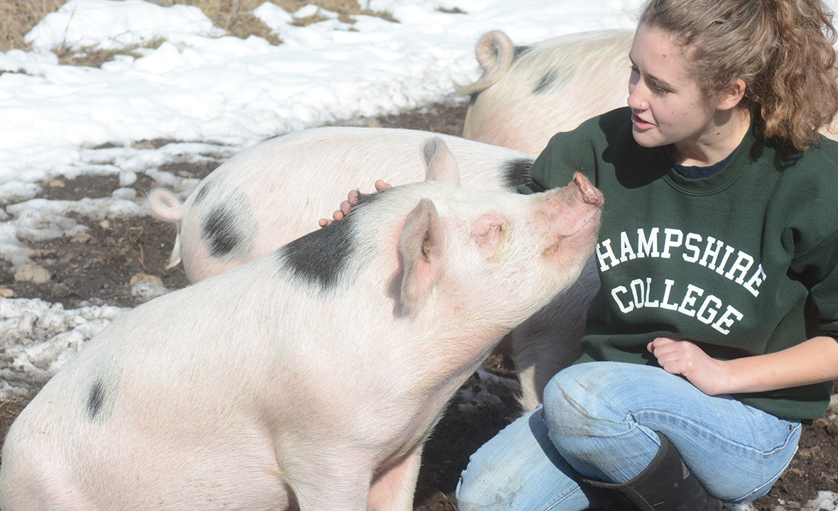 April Nugent / Student Farmer / Hampshire College Farm